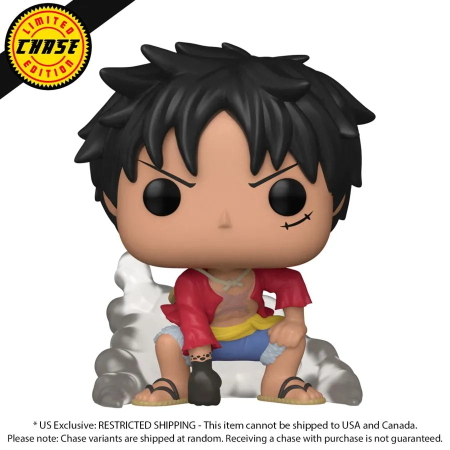 FUN62646 One Piece - Luffy Gear Two US Exclusive (with chase) Pop! Vinyl [RS] - Funko - Titan Pop Culture