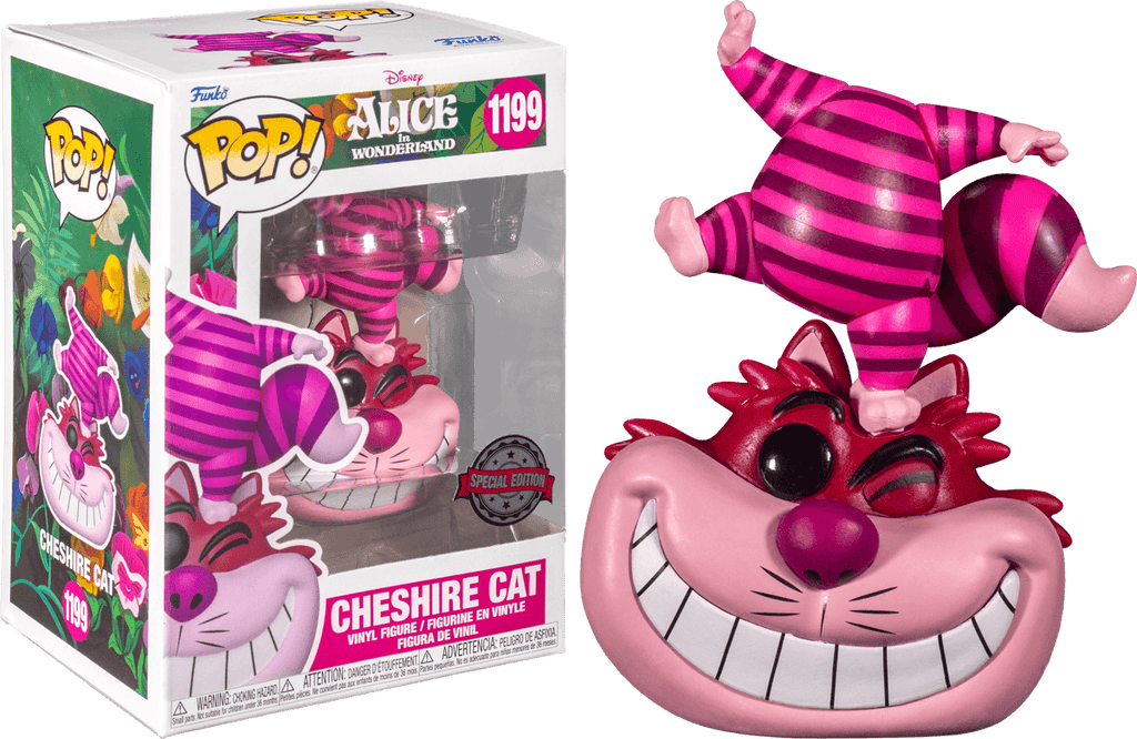 Figurine POP Disney Make a Wish Chat du Cheshire - Magic Heroes