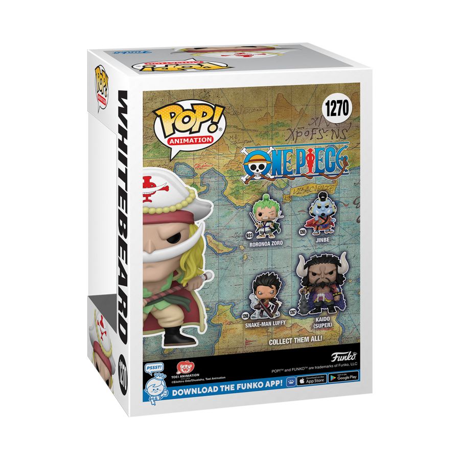 FUN62683 One Piece - Whitebeard US Exclusive (with chase) Pop! Vinyl [RS] - Funko - Titan Pop Culture