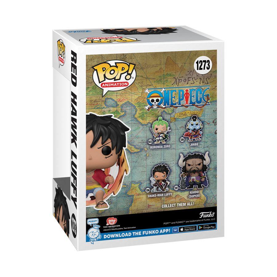 FUN62701 One Piece - Red Hawk Luffy US Exclusive (with chase) Pop! Vinyl [RS] - Funko TBA - Titan Pop Culture