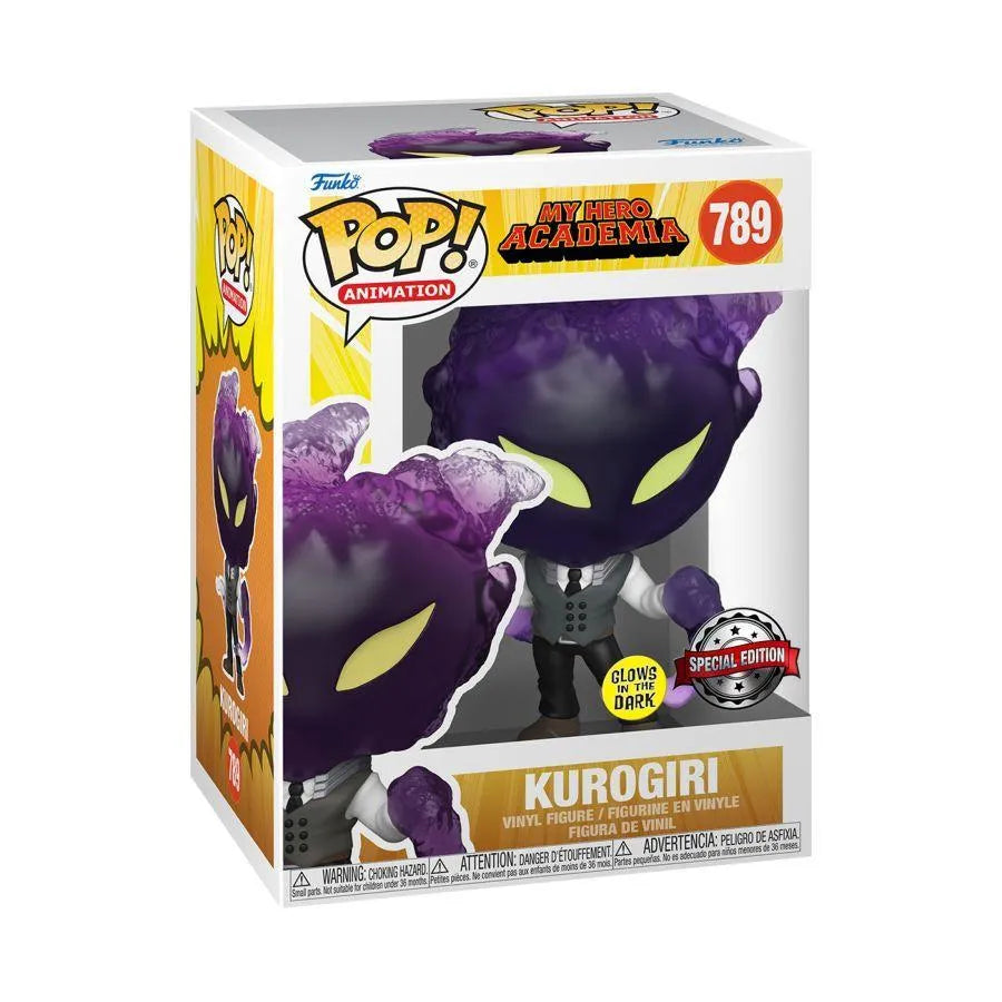 FUN62707 My Hero Academia - Kurogiri Glow US Exclusive Pop! Vinyl [RS] - Funko - Titan Pop Culture