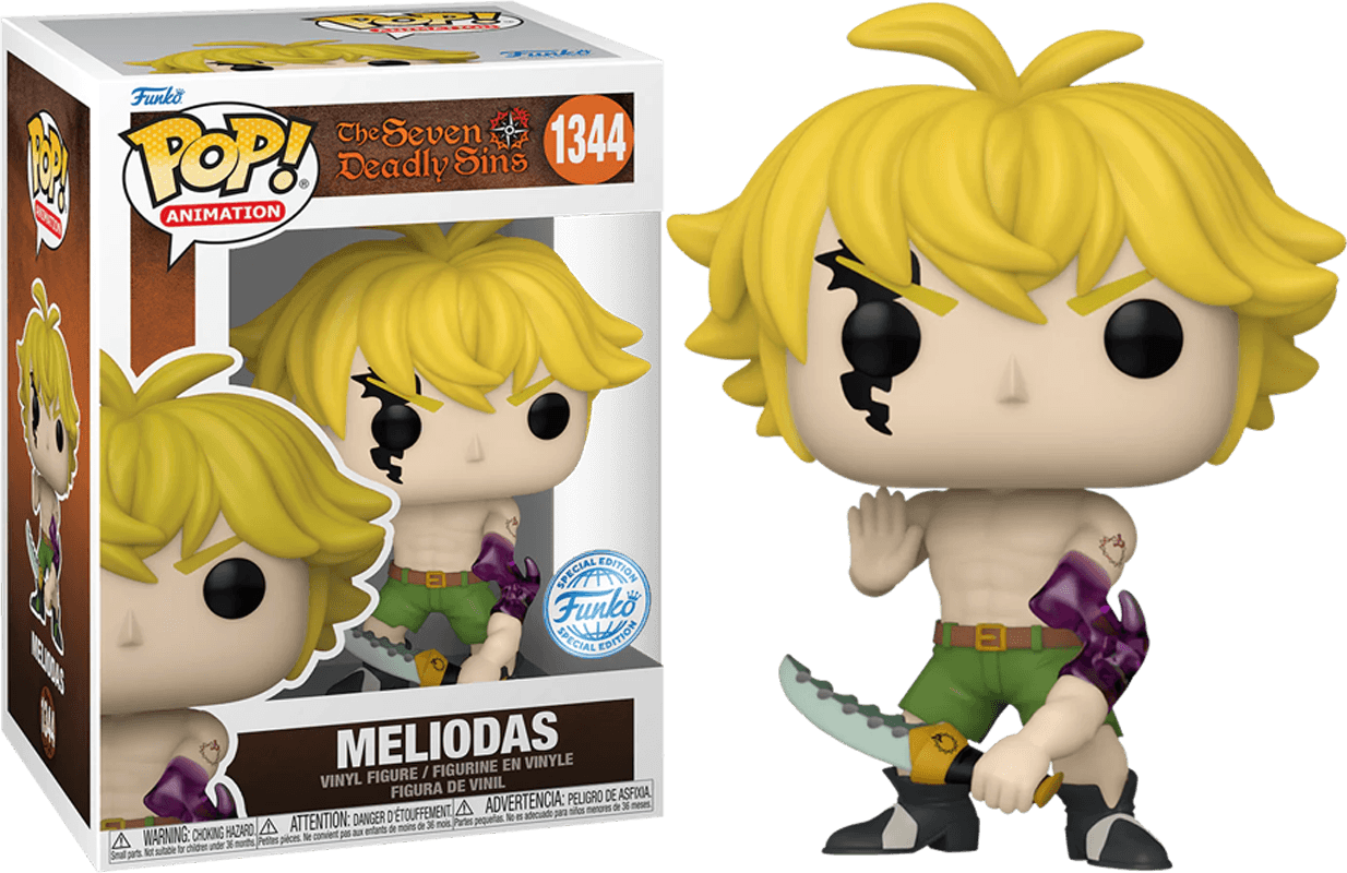 FUN63132 Seven Deadly Sins - Meliodas (Demon Mode) (with chase) Pop! Vinyl [RS] - Funko - Titan Pop Culture