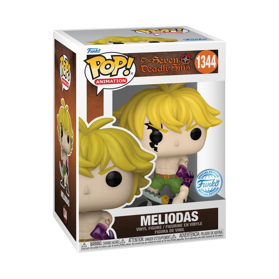 FUN63132 Seven Deadly Sins - Meliodas (Demon Mode) (with chase) Pop! Vinyl [RS] - Funko - Titan Pop Culture