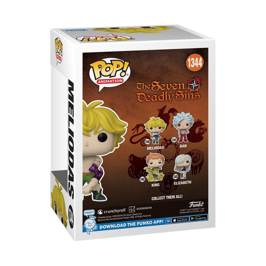 FUN63132 Seven Deadly Sins - Meliodas (Demon Mode) (with chase) Pop! Vinyl [RS] - Funko - Titan Pop Culture