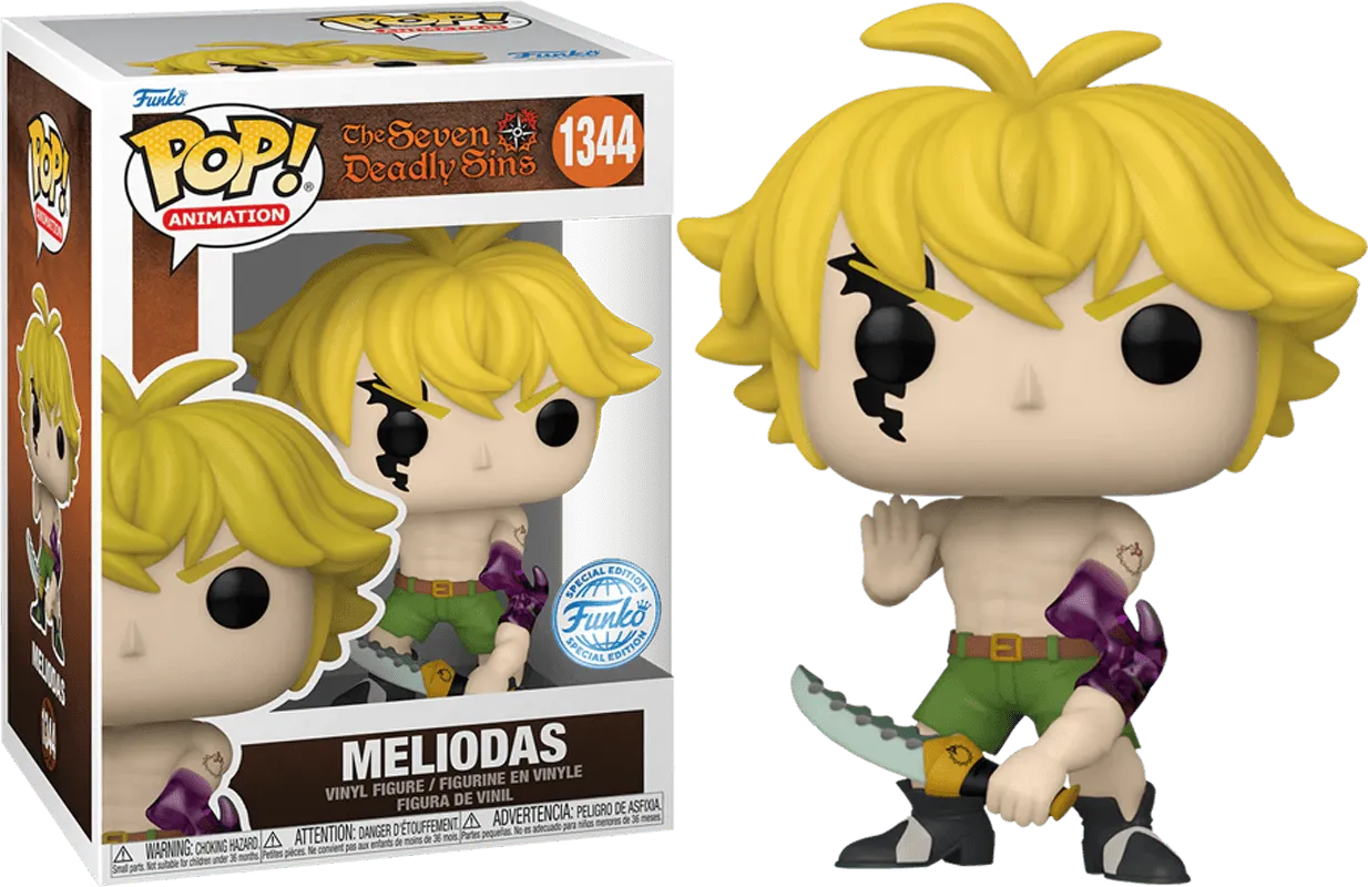 FUN63132CASE Seven Deadly Sins - Meliodas (Demon Mode) Pop! Vinyl - Chase Case [RS] - Funko - Titan Pop Culture