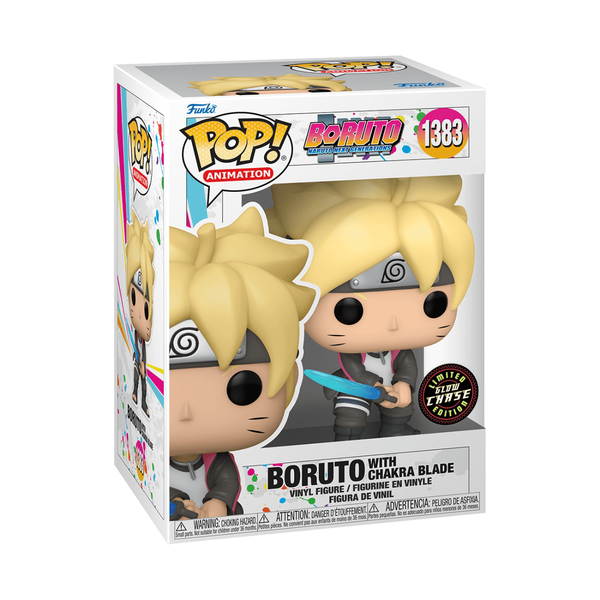 FUN63136CASE Boruto: Naruto Next Generations - Boruto with Chakra Blade Pop! Vinyl - Chase Case [RS] - Funko - Titan Pop Culture