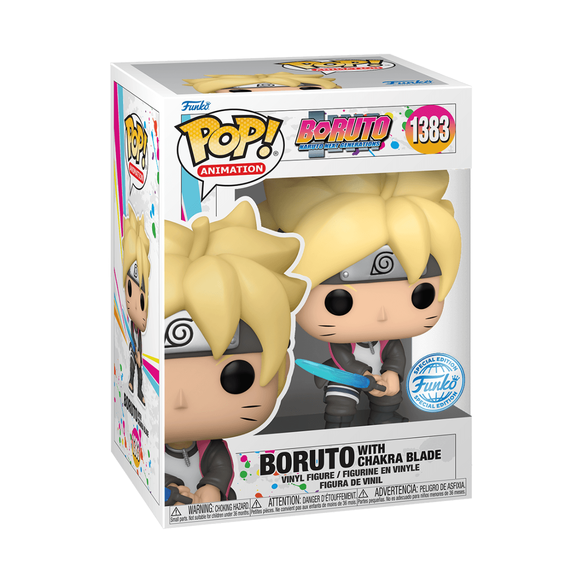 FUN63136CASE Boruto: Naruto Next Generations - Boruto with Chakra Blade Pop! Vinyl - Chase Case [RS] - Funko - Titan Pop Culture