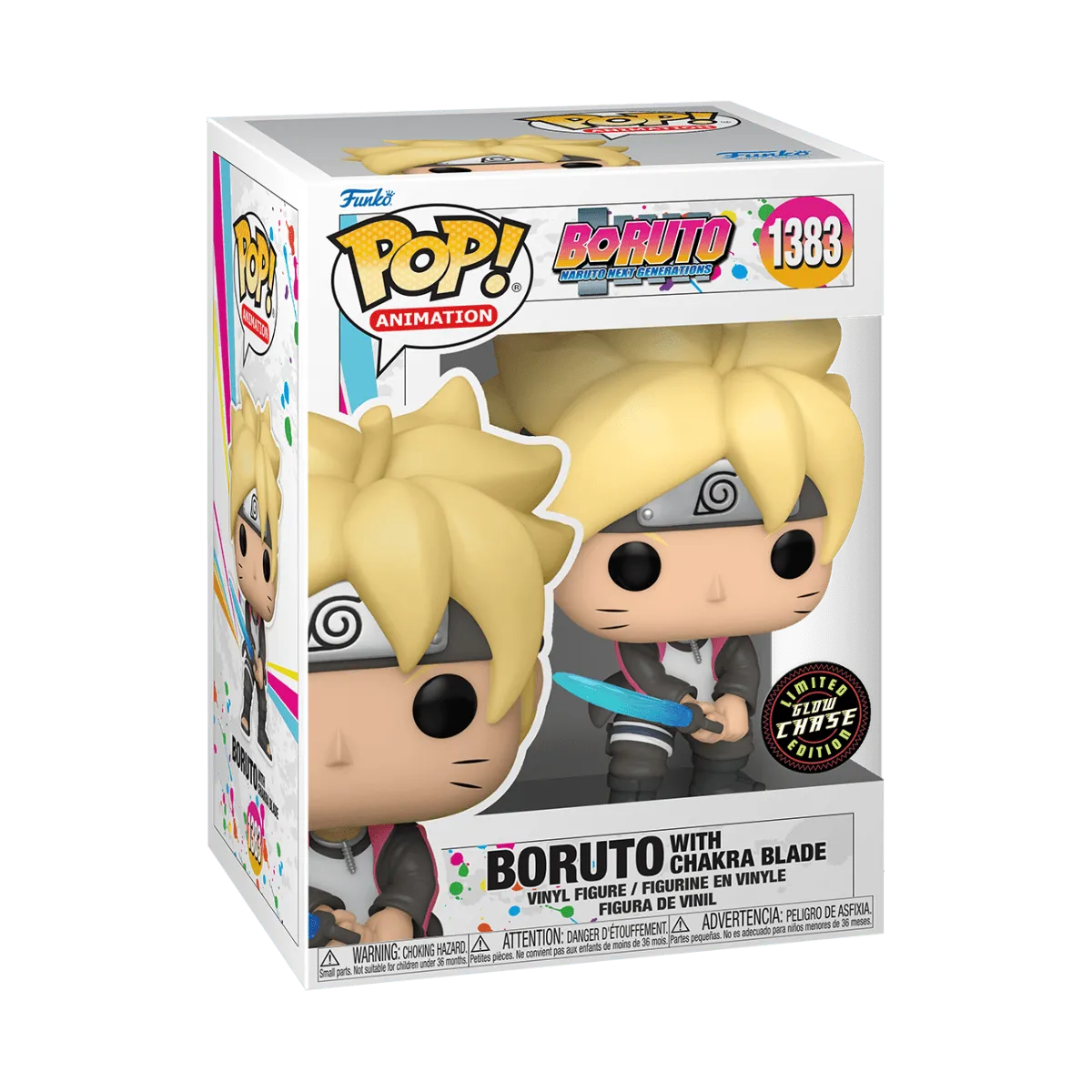 FUN63136CASE Boruto: Naruto Next Generations - Boruto with Chakra Blade Pop! Vinyl - Chase Case [RS] - Funko - Titan Pop Culture