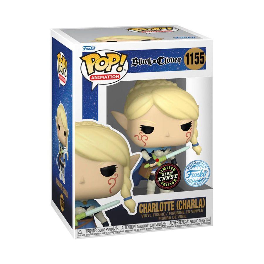 FUN63143CASE Black Clover - Charlotte US Exclusive Pop! Vinyl - Chase Case [RS] - Funko - Titan Pop Culture