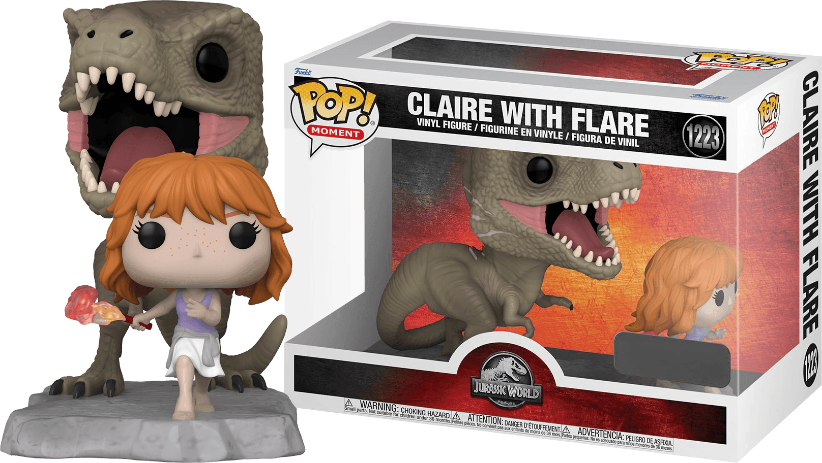 FUN63159 Jurassic World - Claire with Flare US Exclusive Pop! Moment [RS] - Funko - Titan Pop Culture
