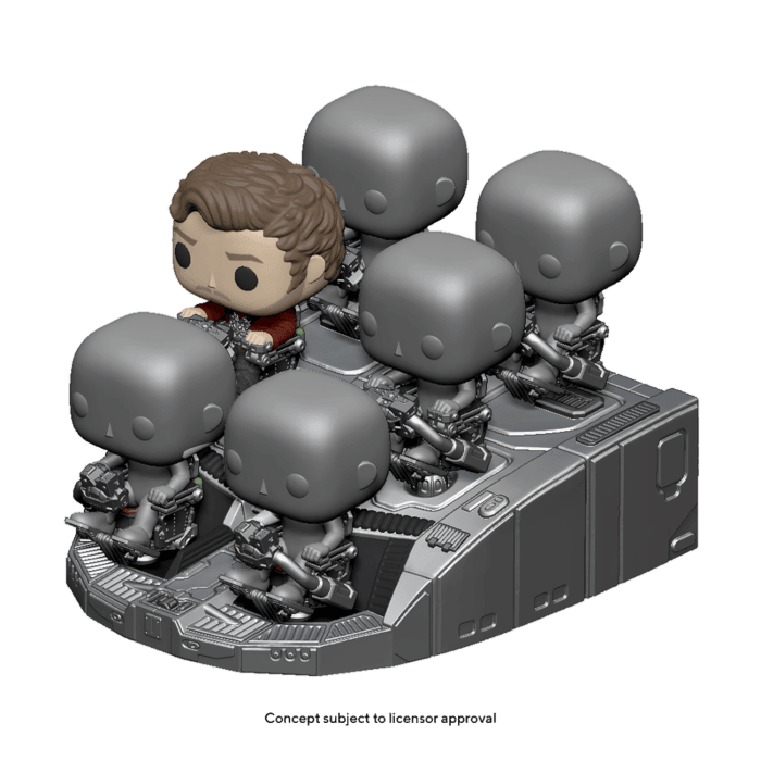 FUN63207 Avengers 3: Infinity War - Guardians' Ship: Star-Lord US Exclusive Pop! Deluxe [RS] - Funko - Titan Pop Culture