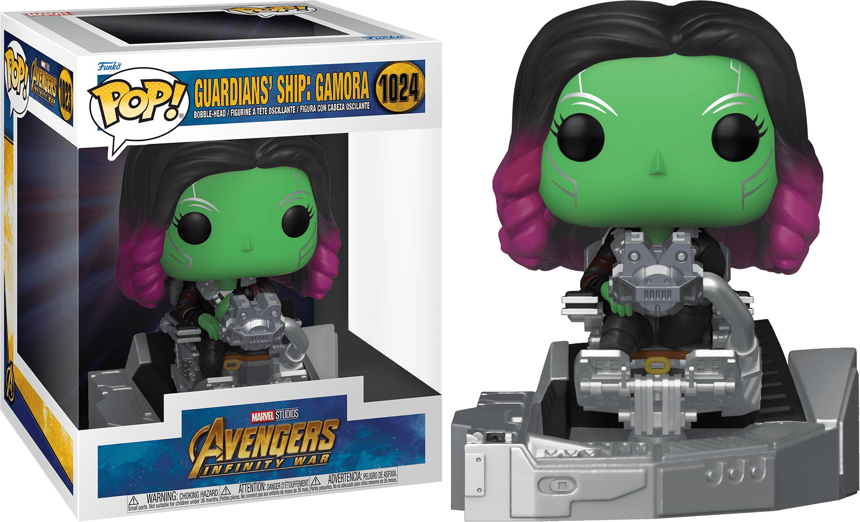 FUN63210 Avengers 3: Infinity War - Guardians' Ship: Gamora US Exclusive Pop! Deluxe [RS] - Funko - Titan Pop Culture