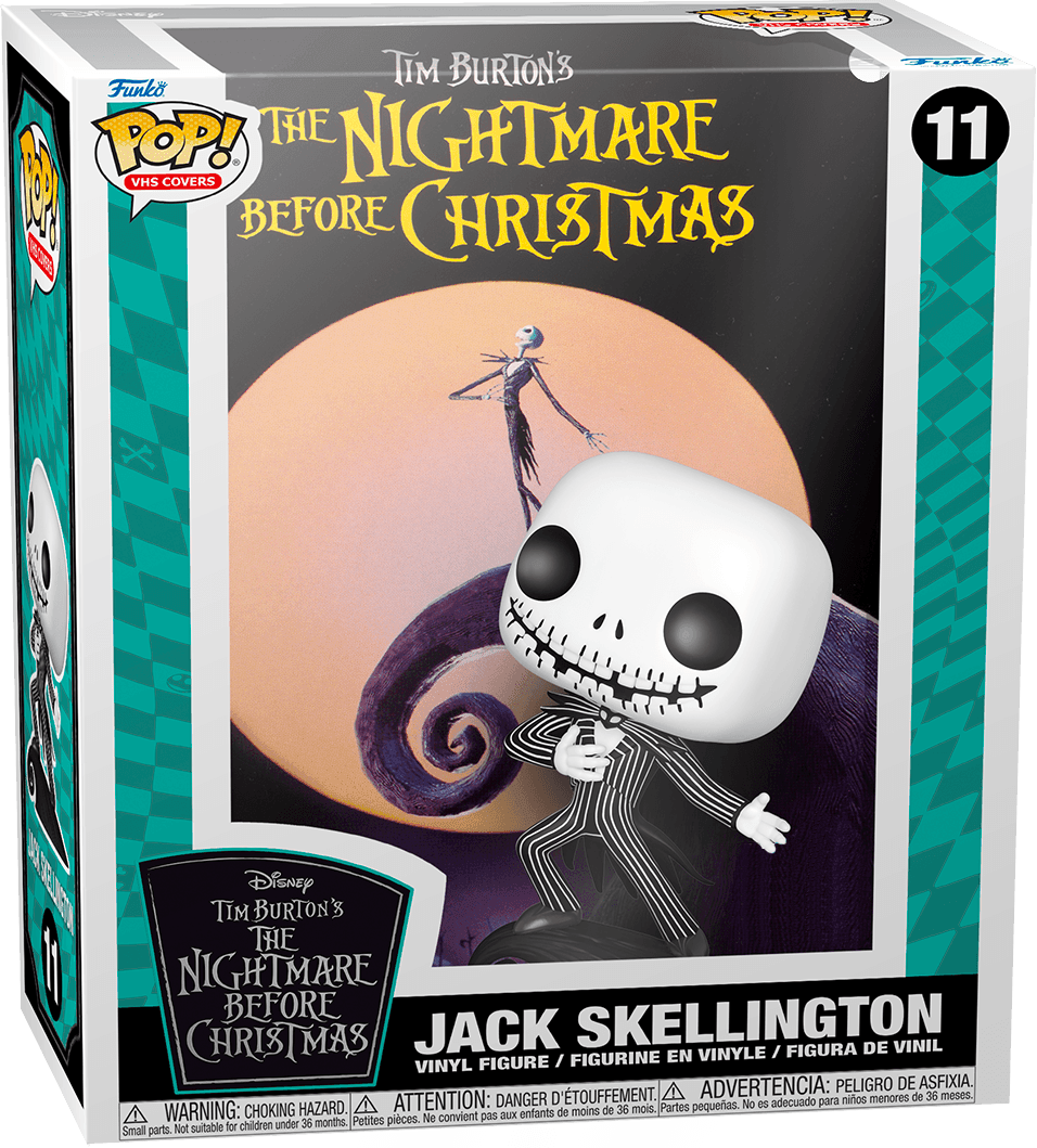 FUN63271 The Nightmare Before Christmas - Jack Skellington US Exclusive Pop! VHS Cover [RS] - Funko - Titan Pop Culture