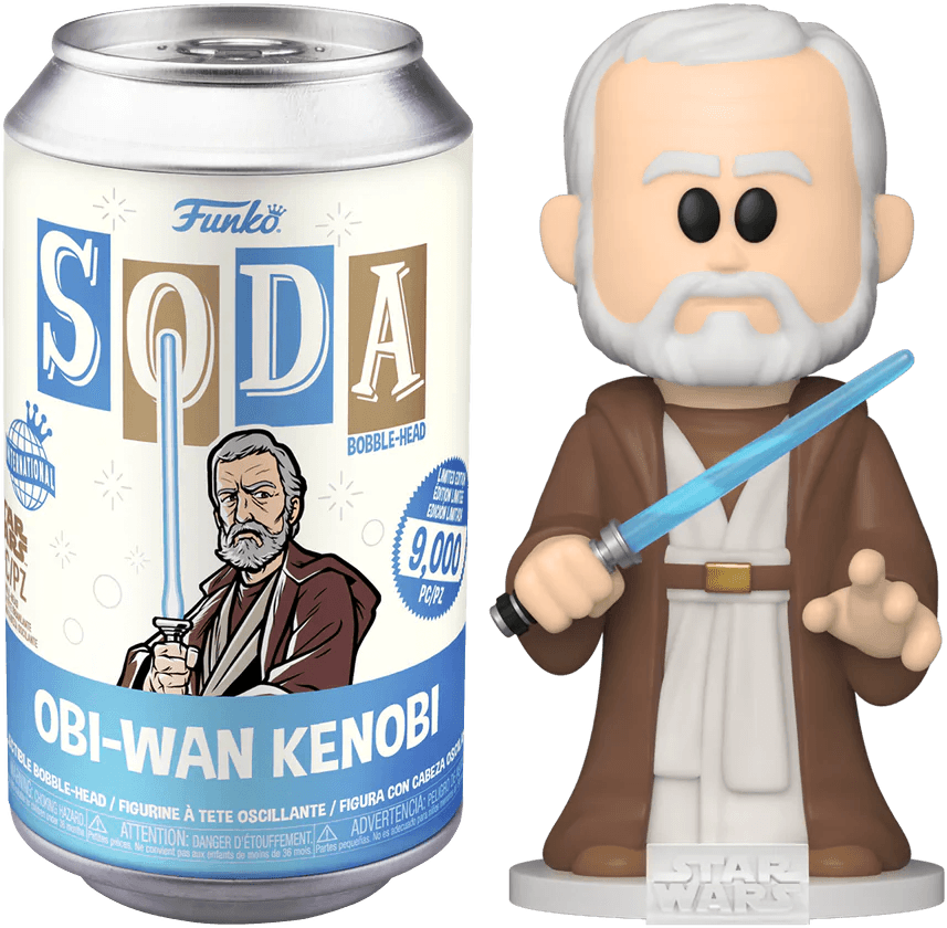 FUN63917 Star Wars - Obi Wan Kenobi (with chase) Vinyl Soda - Funko - Titan Pop Culture