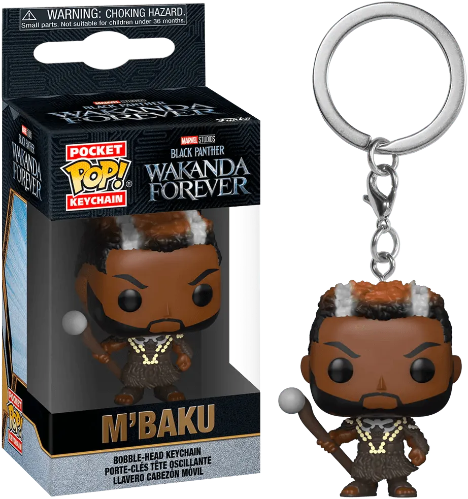 FUN63936 Black Panther 2: Wakanda Forever - M'Baku Pop! Keychain - Funko - Titan Pop Culture