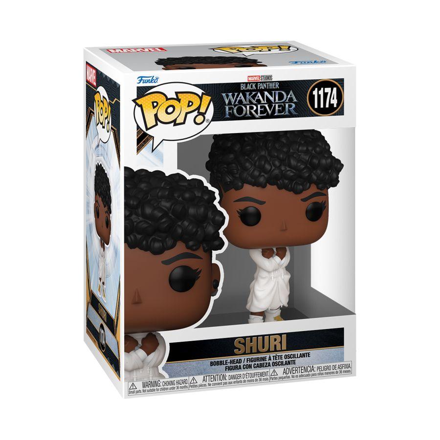 FUN63944 Black Panther 2: Wakanda Forever - Shuri in white hoodie Pop! Vinyl - Funko - Titan Pop Culture