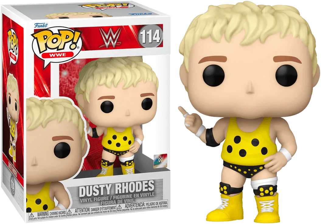 FUN64014 WWE - Dusty Rhodes Pop! Vinyl Figure - Funko - Titan Pop Culture