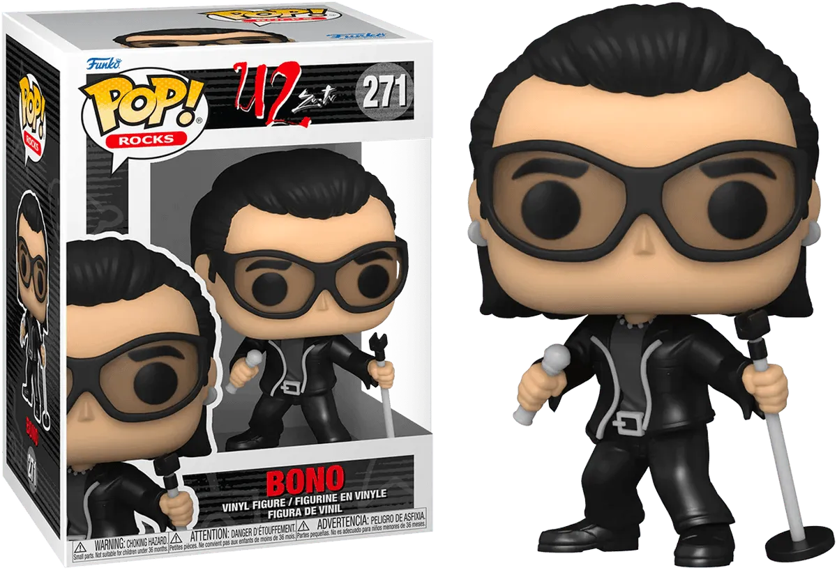 FUN64033 U2 - Zoo TV Bono Pop! Vinyl - Funko - Titan Pop Culture