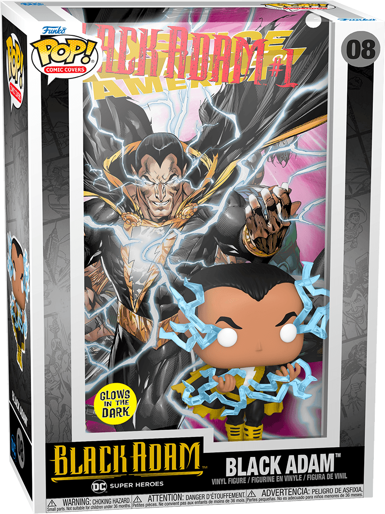 FUN64070 Black Adam (comics) - Black Adam #1 New 52 Glow Pop! Comic Cover - Funko - Titan Pop Culture
