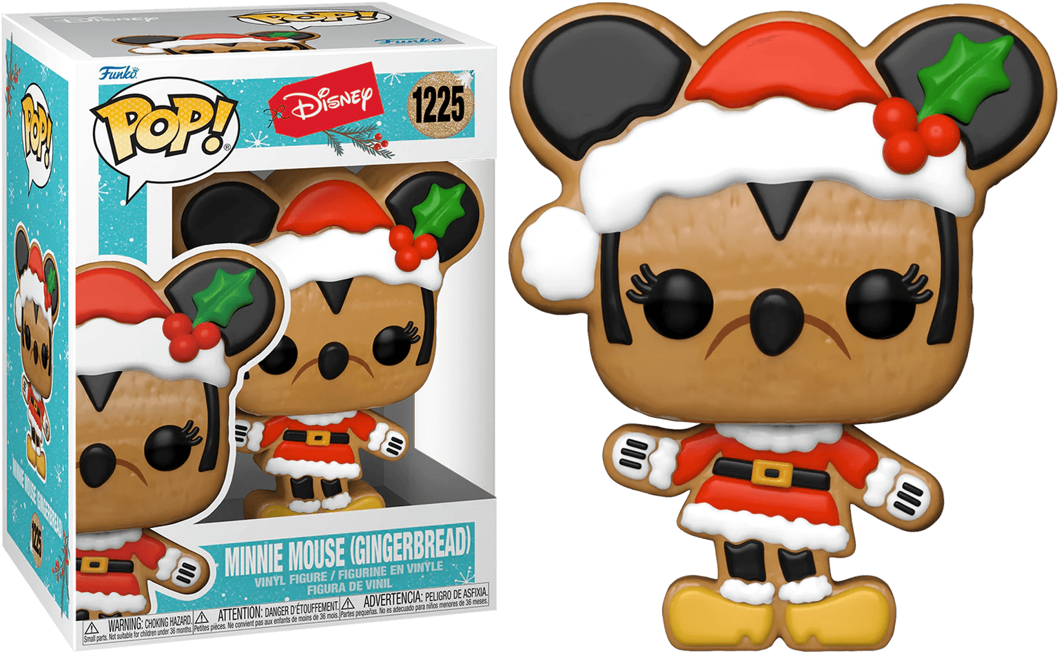 FUN64327 Disney - Minnie Gingerbread Holiday Pop! Vinyl - Funko - Titan Pop Culture