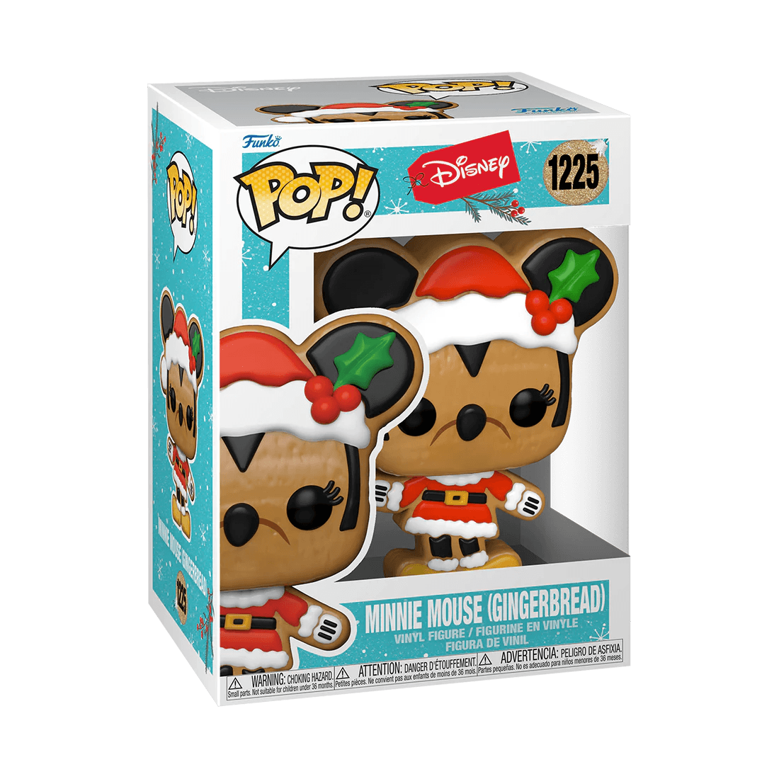 FUN64327 Disney - Minnie Gingerbread Holiday Pop! Vinyl - Funko - Titan Pop Culture