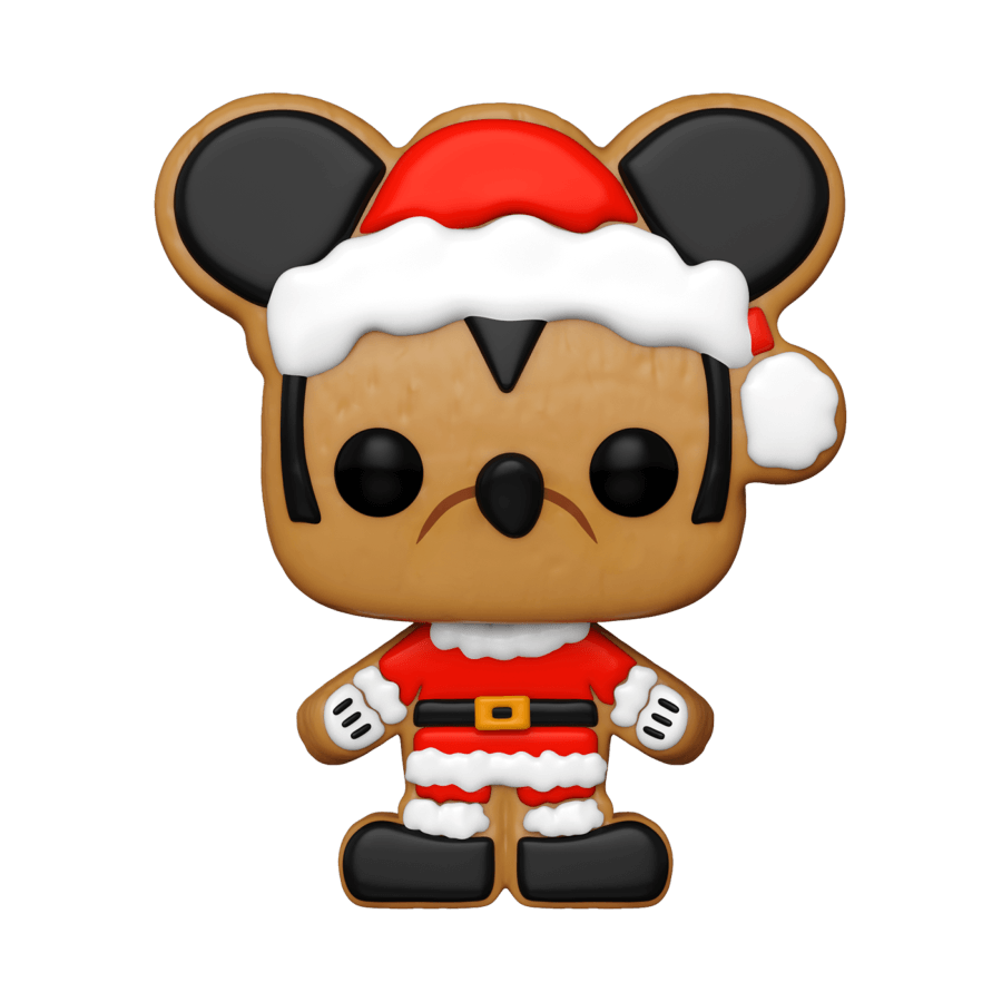 FUN64329 Disney - Santa Mickey Gingerbread Holiday Pop! Vinyl - Funko - Titan Pop Culture