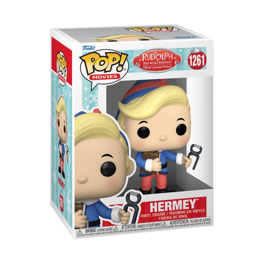 FUN64340 Rudolph - Hermey Pop! Vinyl - Funko - Titan Pop Culture