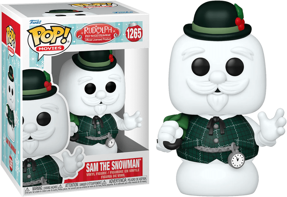 FUN64343 Rudolph - Sam the Snowman Pop! Vinyl - Funko - Titan Pop Culture