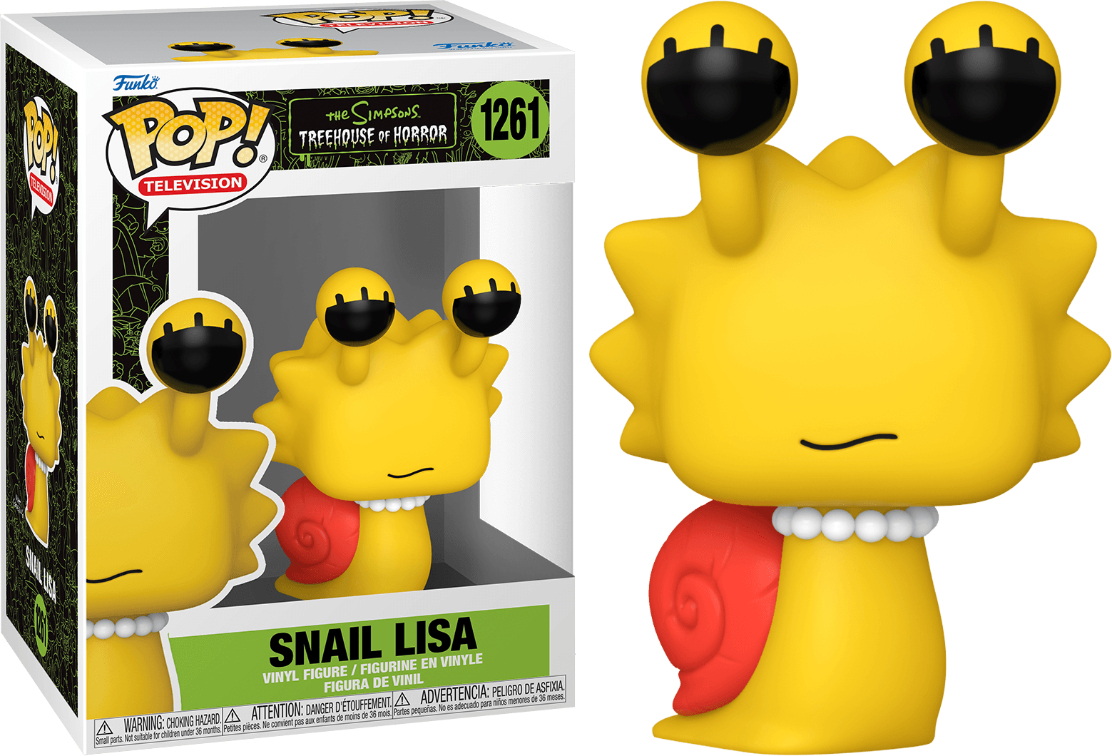 FUN64359 The Simpsons - Snail Lisa, Treehouse of Horror Pop! Vinyl - Funko - Titan Pop Culture