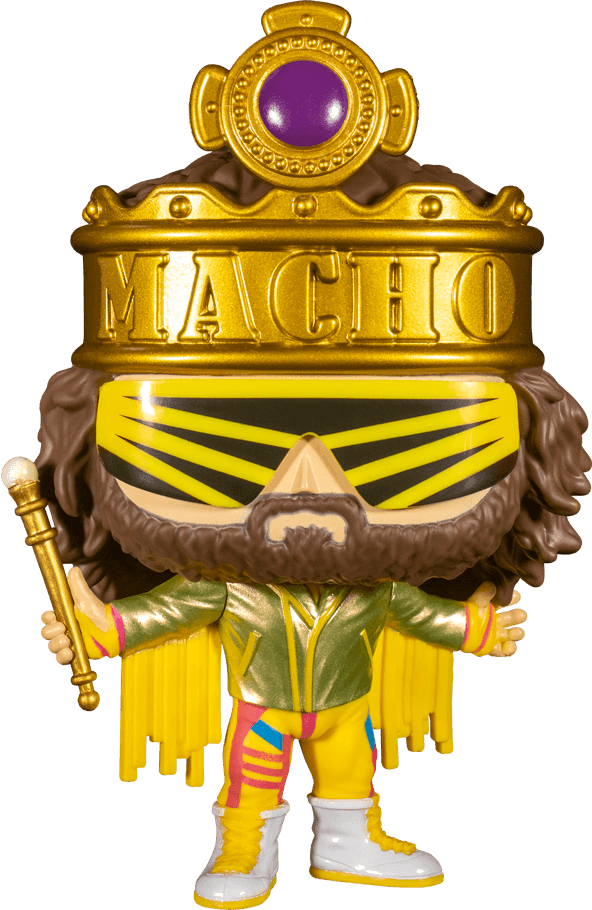 FUN64369 WWE - Macho Man Randy Savage Wrestlemania 6 Metallic US Exclusive Pop! Vinyl [RS] - Funko - Titan Pop Culture