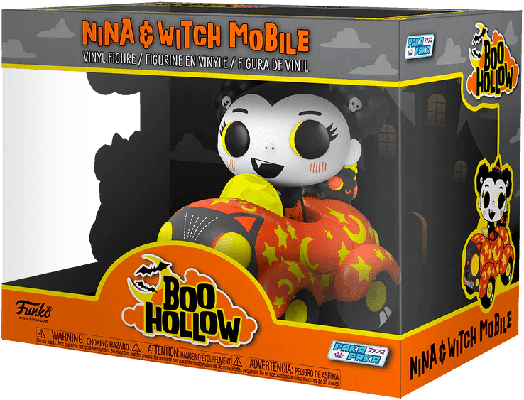 FUN64384 Boo Hollow - Nina in Witch Mobile Paka Paka Ride - Funko - Titan Pop Culture
