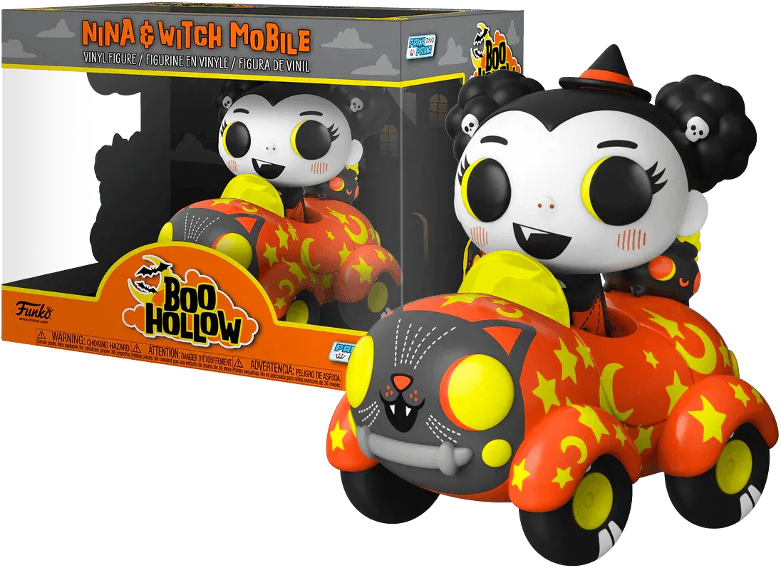 FUN64384 Boo Hollow - Nina in Witch Mobile Paka Paka Ride - Funko - Titan Pop Culture