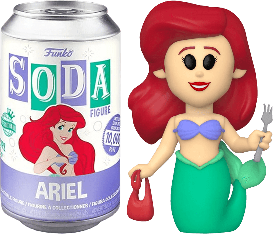 FUN64394 The Little Mermaid - Ariel (with chase) Vinyl Soda [RS] - Funko - Titan Pop Culture