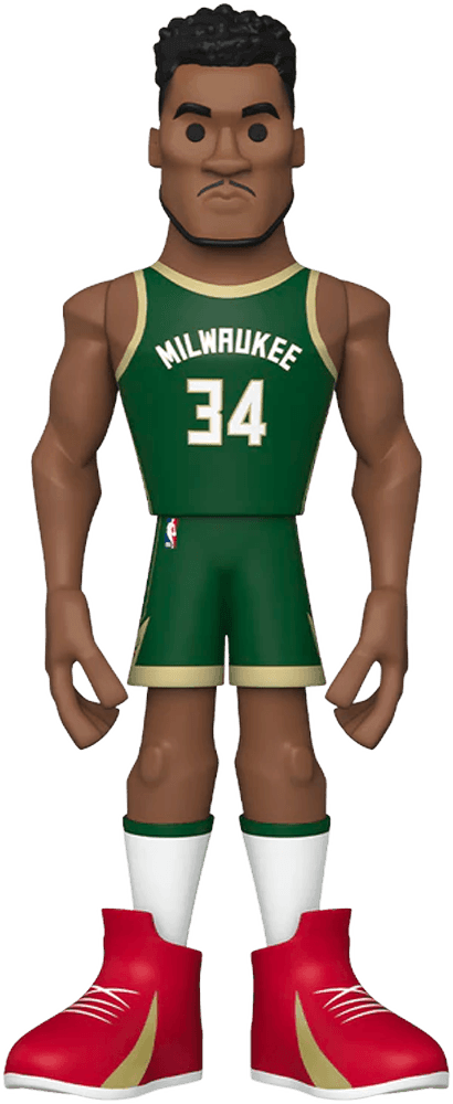 FUN64539 NBA: Bucks - Giannis (with chase) US Exclusive 12" Vinyl Gold [RS] - Funko - Titan Pop Culture