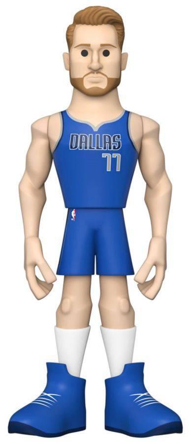 FUN64545 NBA: Mavericks - Luka Doncic (with chase) 12" Vinyl Gold - Funko - Titan Pop Culture