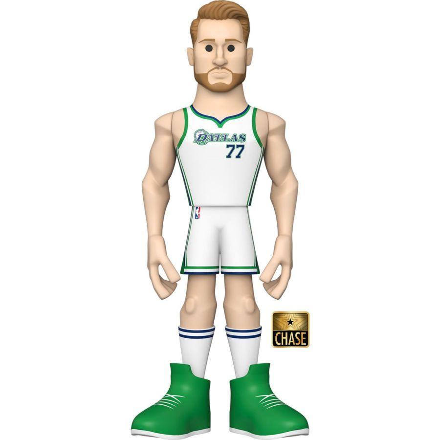 FUN64545 NBA: Mavericks - Luka Doncic (with chase) 12" Vinyl Gold - Funko - Titan Pop Culture