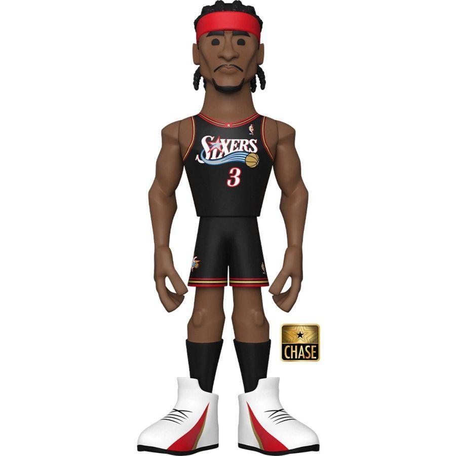 FUN64550 NBA: 76ers - Allen Iverson (chance of a chase) 12" Vinyl Gold - Funko - Titan Pop Culture