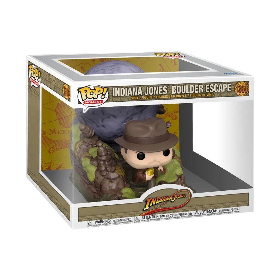 FUN64579 Indiana Jones: Raider of the Lost Ark - Boulder Scene Pop! Moment - Funko - Titan Pop Culture