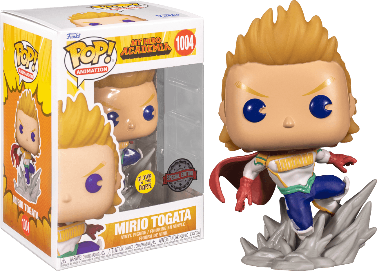 FUN64656 My Hero Academia - Mirio Glow US Exclusive Pop! Vinyl [RS] - Funko - Titan Pop Culture