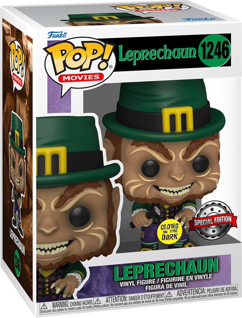 FUN64675 Leprechaun - Leprechaun with Flashlight Glow US Exclusive Pop! Vinyl [RS] - Funko - Titan Pop Culture