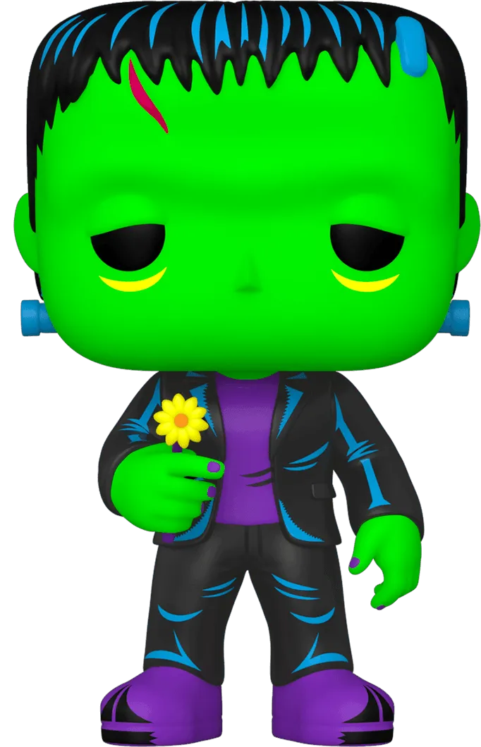 FUN64886 Universal Monsters - Frankenstein Black Light US Exclusive Pop! Vinyl [RS] - Funko - Titan Pop Culture