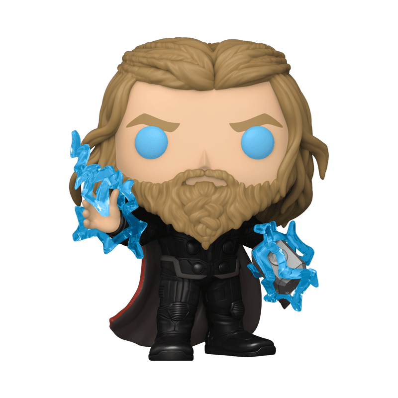 FUN64906 Avengers 4: Endgame - Thor with Thunder US Exclusive Pop! Vinyl [RS] - Funko - Titan Pop Culture