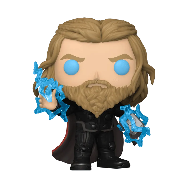 FUN64906CASE Avengers 4: Endgame - Thor with Thunder US Exclusive Pop! Vinyl - Chase Case [RS] - Funko - Titan Pop Culture