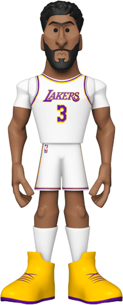 FUN64918 NBA: Lakers - Anthony Davis (with chase) US Exclusive 12" Vinyl Gold [RS] - Funko - Titan Pop Culture
