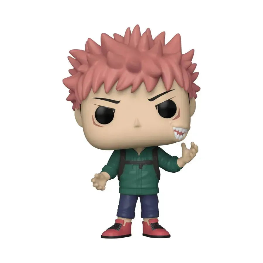 FUN64979 Jujutsu Kaisen - Itadori (Sukana Mouth) US Exclusive Pop! Vinyl [RS] - Funko - Titan Pop Culture