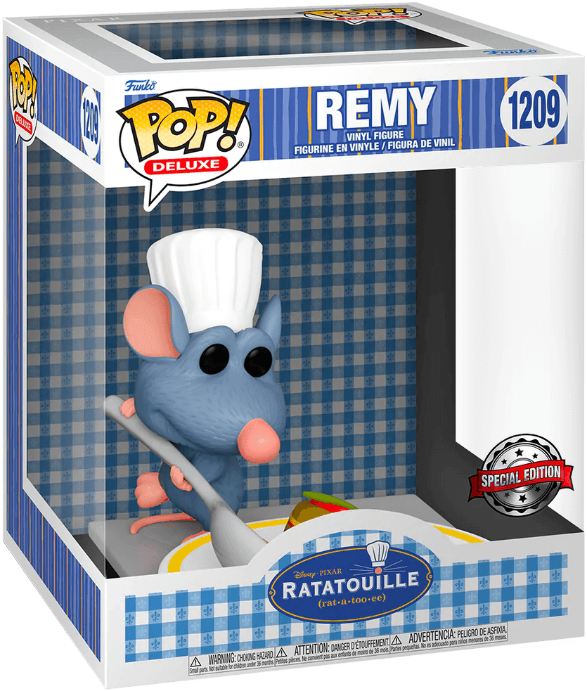 FUN64989 Ratatouille - Remy with Ratatouille US Exclusive Pop! Deluxe [RS] - Funko - Titan Pop Culture