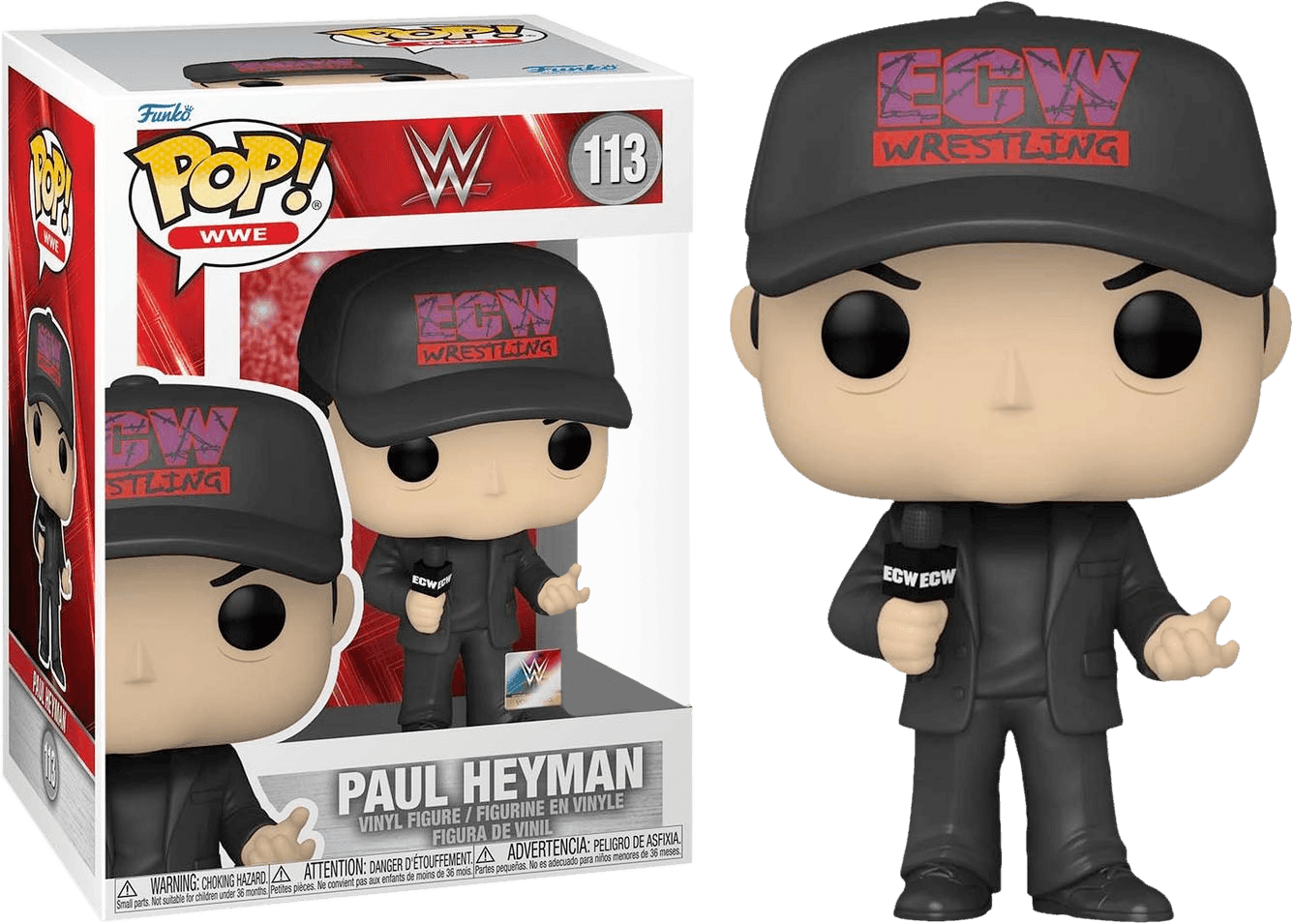 FUN65007 WWE - Paul Heyman US Exclusive Pop! Vinyl [RS] - Funko - Titan Pop Culture