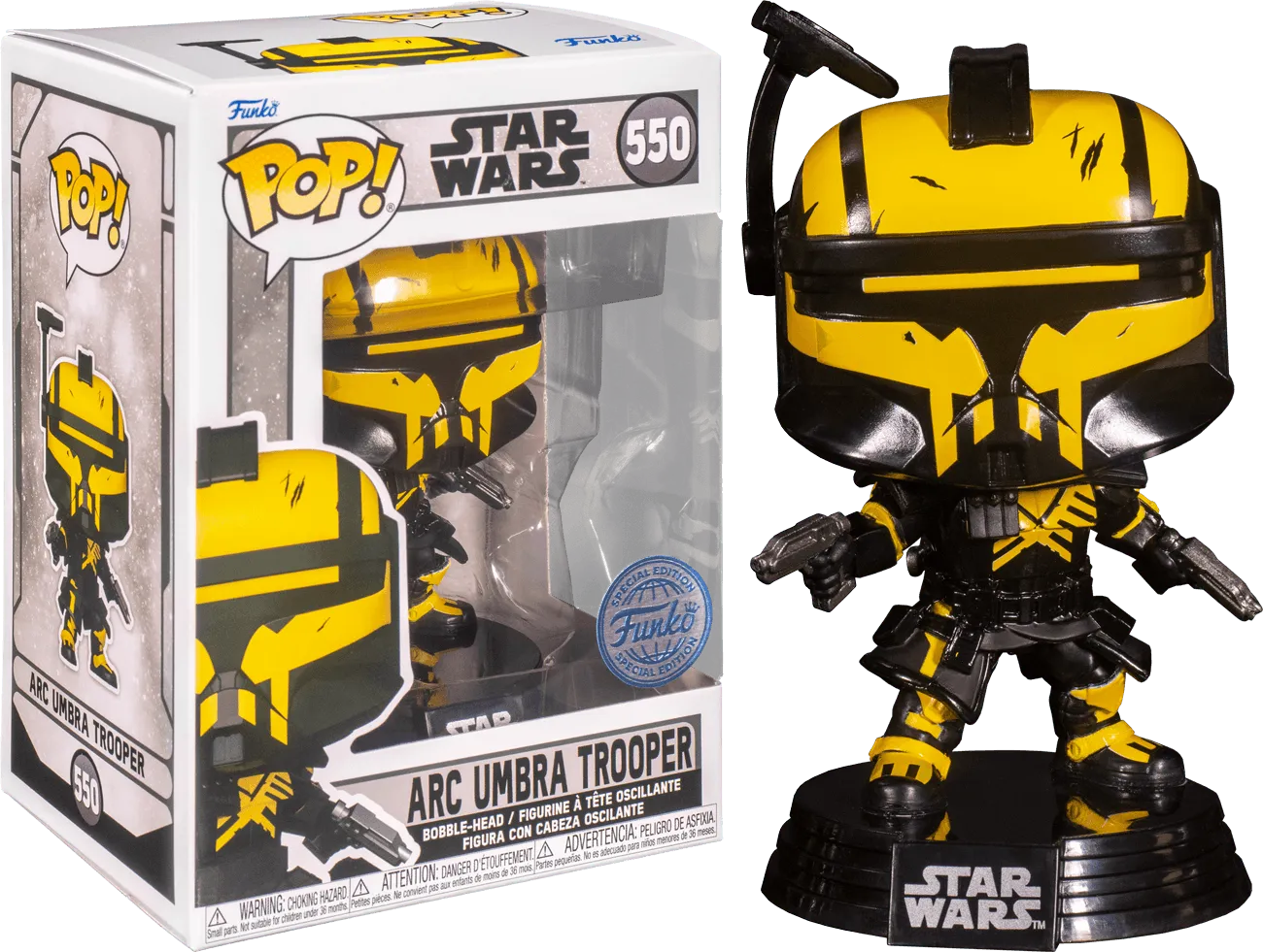 FUN65046 Star Wars - ARC Umbra Trooper US Exclusive Pop! Vinyl [RS] - Funko - Titan Pop Culture