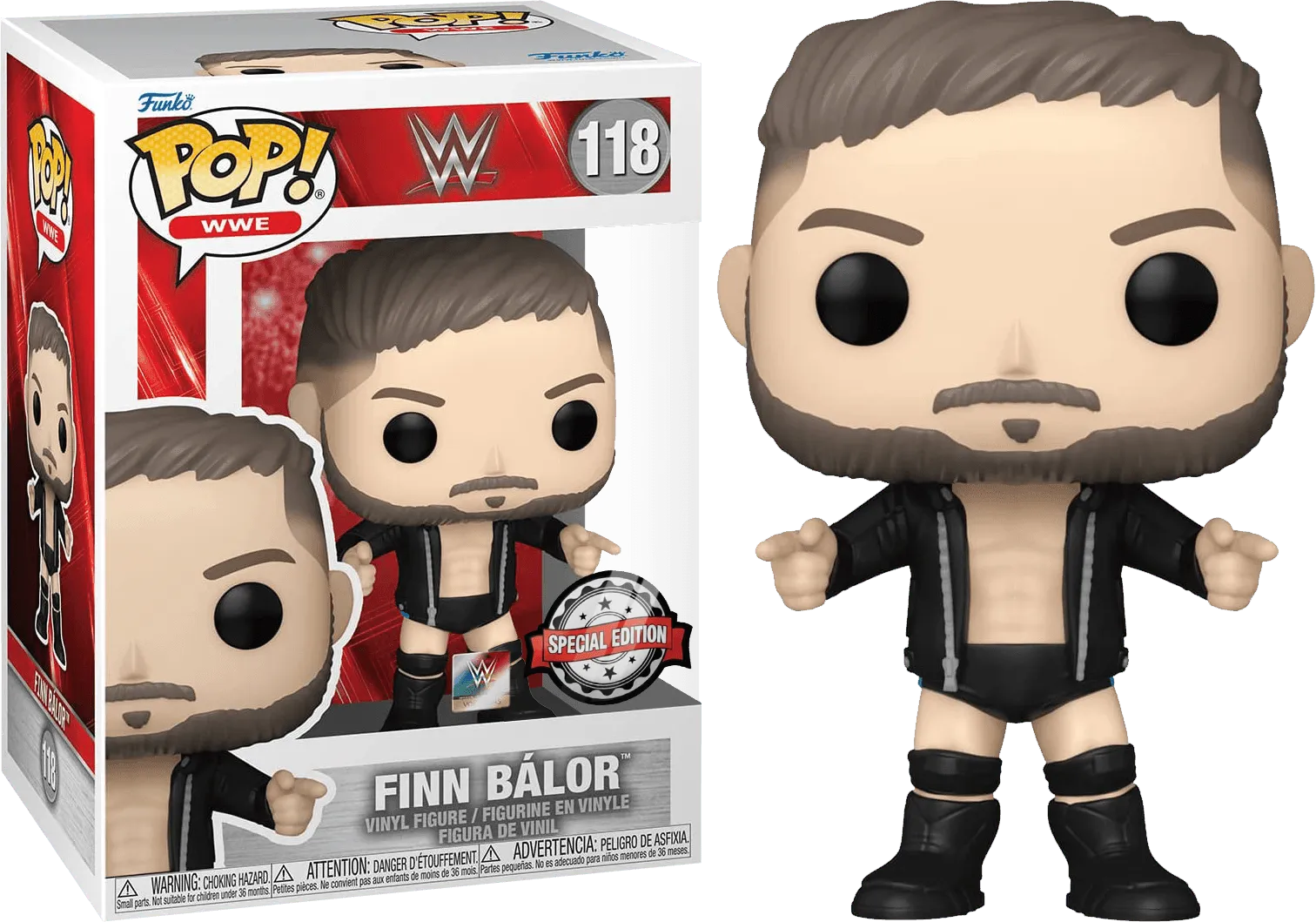 FUN65100 WWE - Finn Balor (Balor Club) Pop! Vinyl [RS] - Funko - Titan Pop Culture