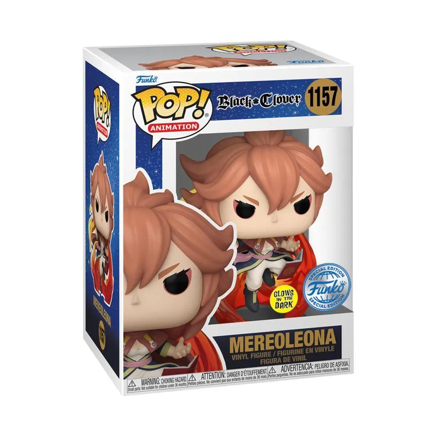 FUN65121 Black Clover - Mereoleona US Exclusive Glow Pop! Vinyl [RS] - Funko - Titan Pop Culture